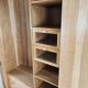 Superb English Art Deco wardrobe in burr walnut – 1930s