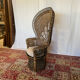 Fauteuil Emmanuelle vintage en rotin 