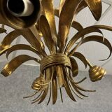 Leaf spray chandelier from the 1970s-1980s