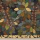 Painted canvas, contemporary decorative panel, "The Lost Paradise"
