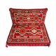 Red Bohemian Majlis Sofa, Floor Seating Sofa