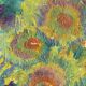 painting oil on canvas sunflowers still life signed