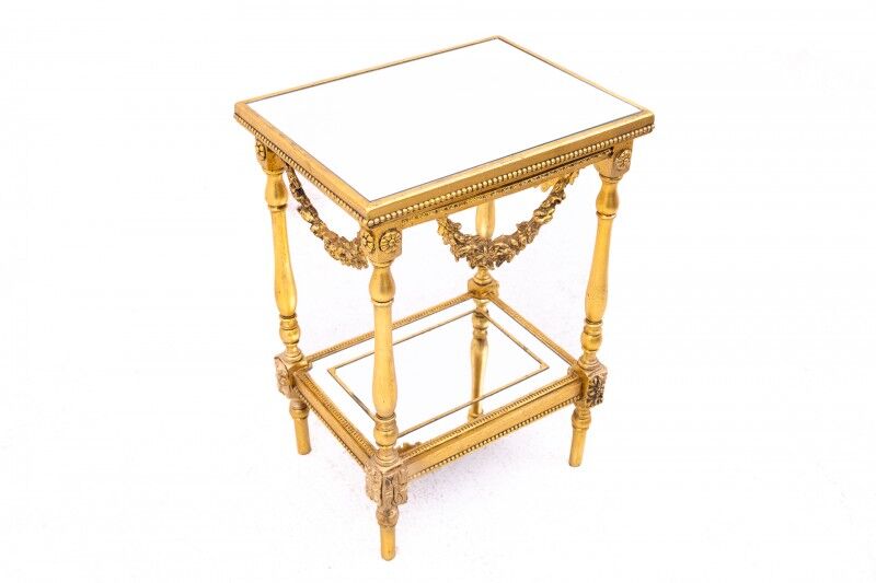 Antique table from around 1900, France.