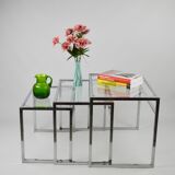 Set of three tables, 1970s