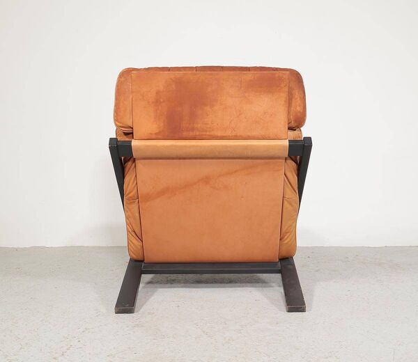 Fauteuil lounge De sede DS 80 par Ueli Berger, 1970