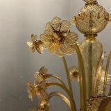 Venetian glass chandelier, 1960s