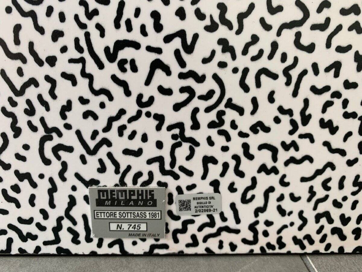 Ettore Sottsass - Carlton Library, Memphis Milano edition