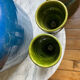 2 Tamegroute light green cups