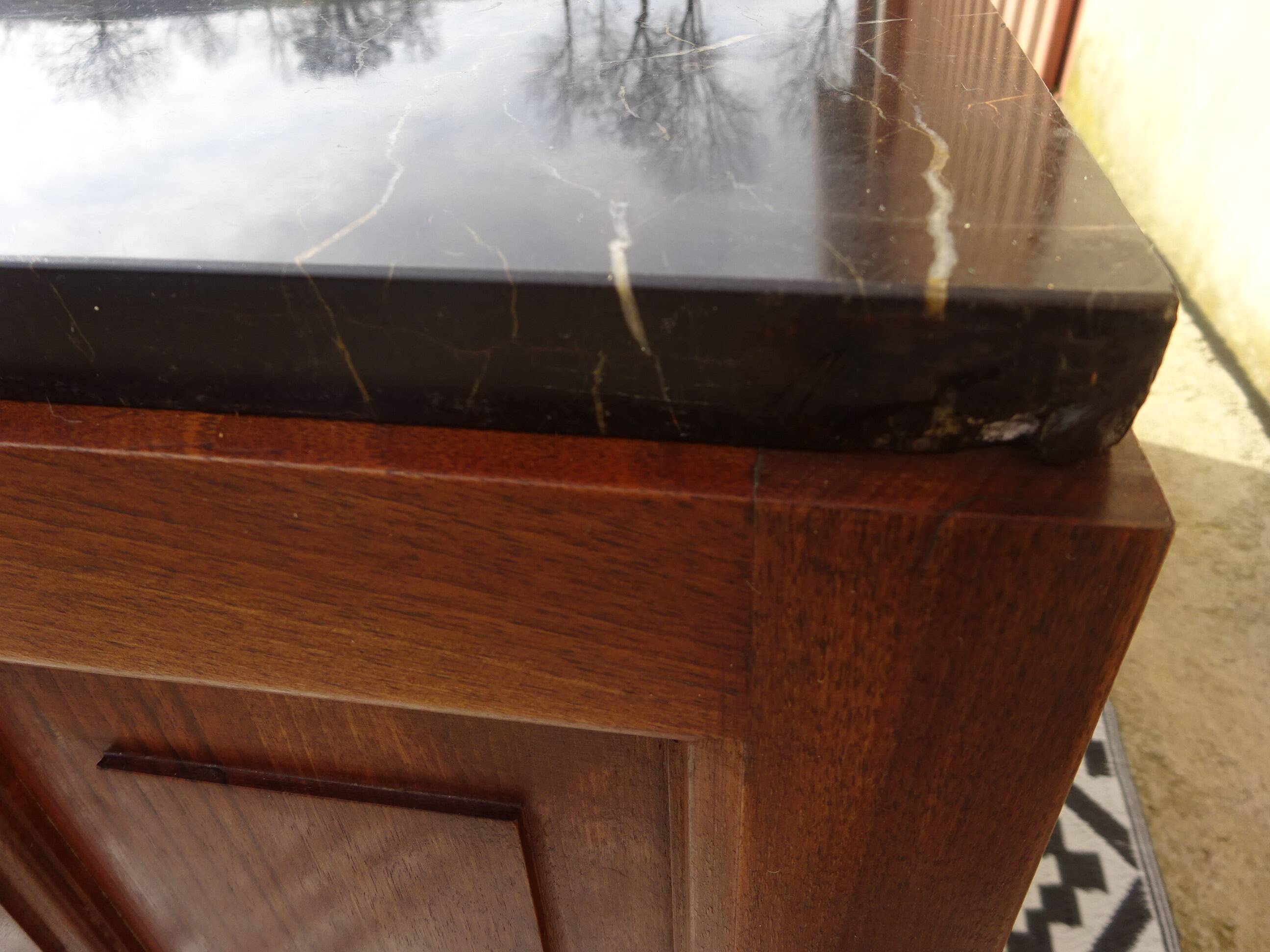 Art Deco walnut sideboard