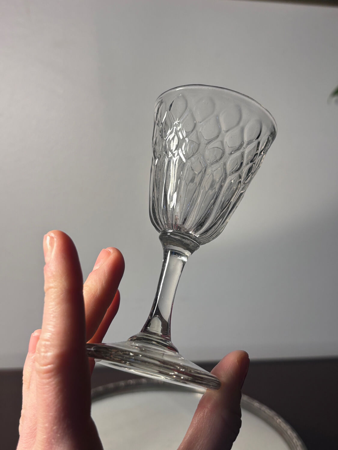 18th century cork glass