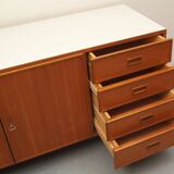 1960s sideboard in teak and formica