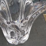 Daum crystal vase from the 70s height 28cm
