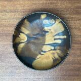 Mid-century German studio pottery bowl by Otto Wichmann, 1960s.