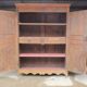 Low oak cabinet