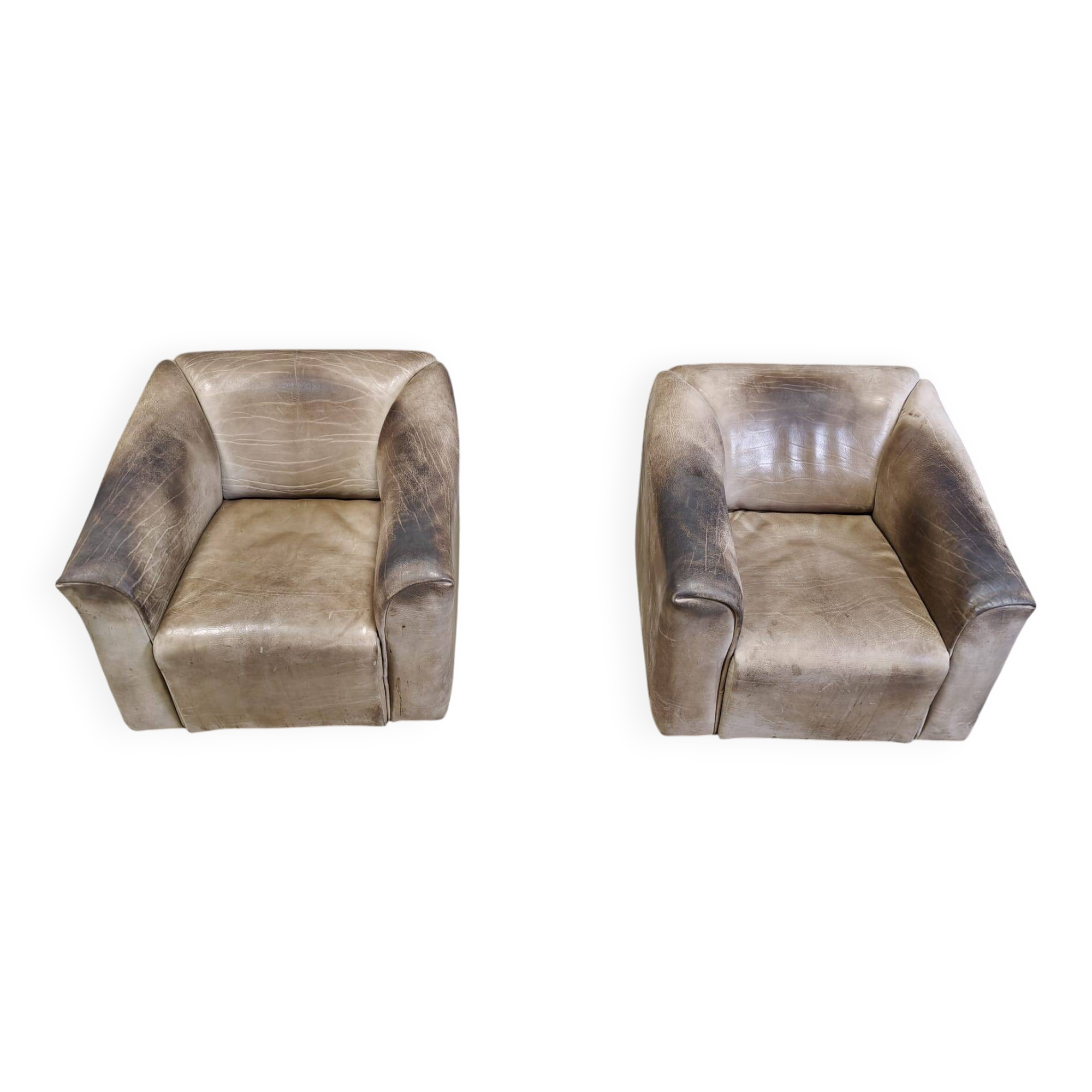 De Sede DS47 armchairs set of 2, 1960s