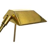 Minimalist floor lamp with counterweight, by Sölken. 1960s