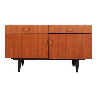Teak cabinet, Danish design, 1970s, manufacturer: Denka