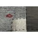 1970s Turkish Oushak handmade wool cotton gray runner 111x352