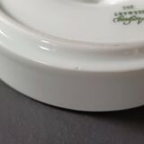 Two white porcelain ashtrays by Arzberg by Jean Luce 1960.