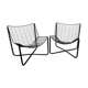 Pair of chairs "Jarpen" by Niels Gammelgaard, Ikea
