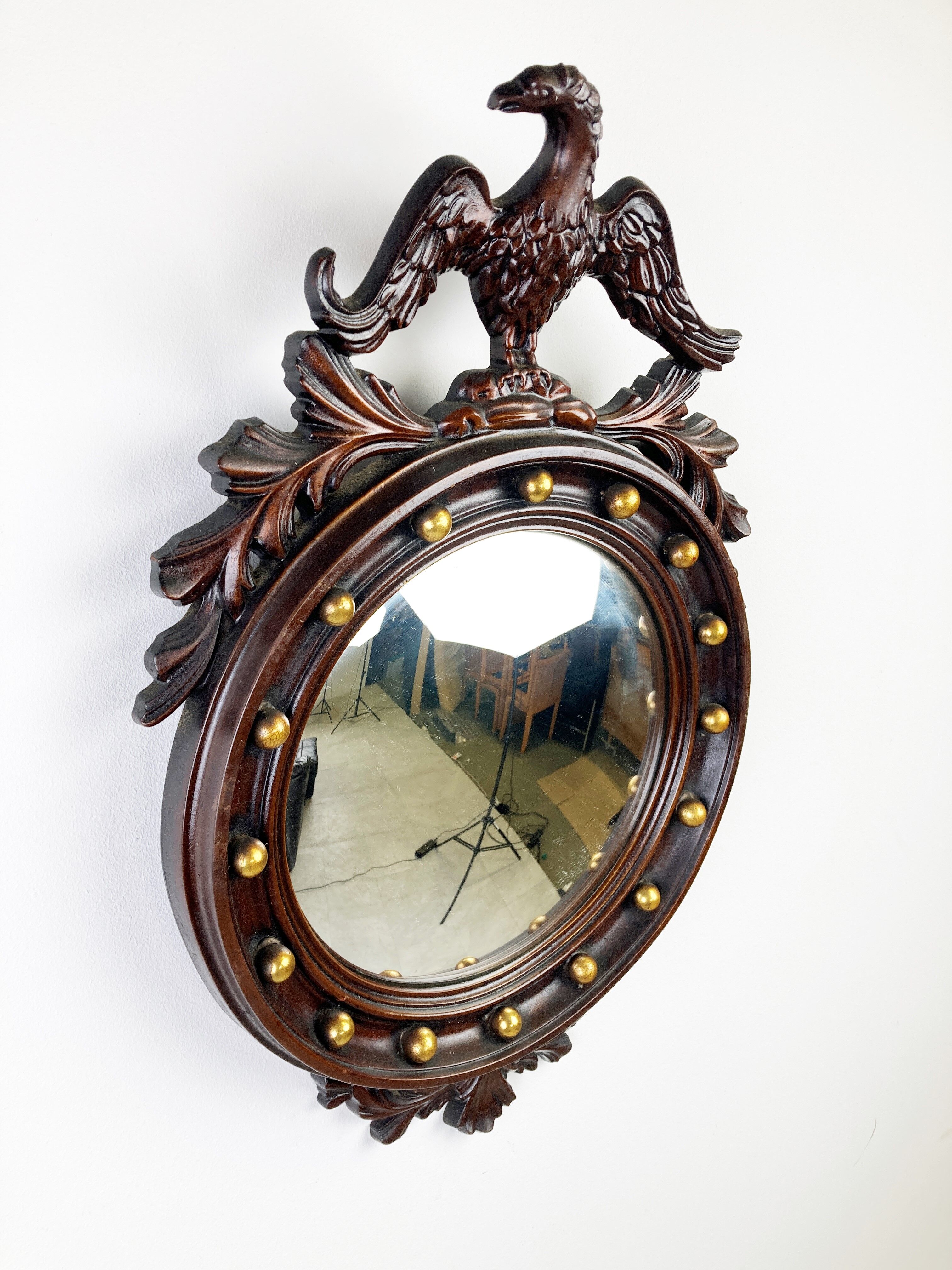 Mid century convex eagle mirror, 1960s