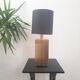 Lampe de table - laiton - vintage.