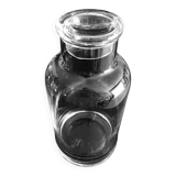 6 Glass bottles