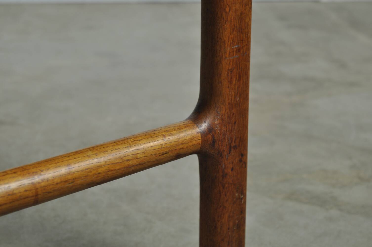 A/S MIKAEL LAURSEN / vintage leather armchair / Illum Wikkelsø / Denmark 1960s