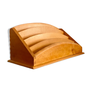 Porte courrier en bois