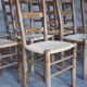 Lot of 12 Georges Robert mountain chairs - France 1960
