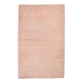 Tapis Anatolien Vintage Fait Main en Laine,Tons Rose Poudré & Beige 265x166