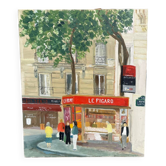 Tableau/peintureTerrasse à Paris Le Figaro