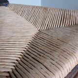 Mulched tripod stool