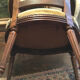 Paire de fauteuils de style Louis XVI velours jaune