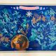 Vintage poster Air France Planisphere by Lucien Boucher