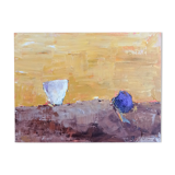 Modern painting - abstract still life