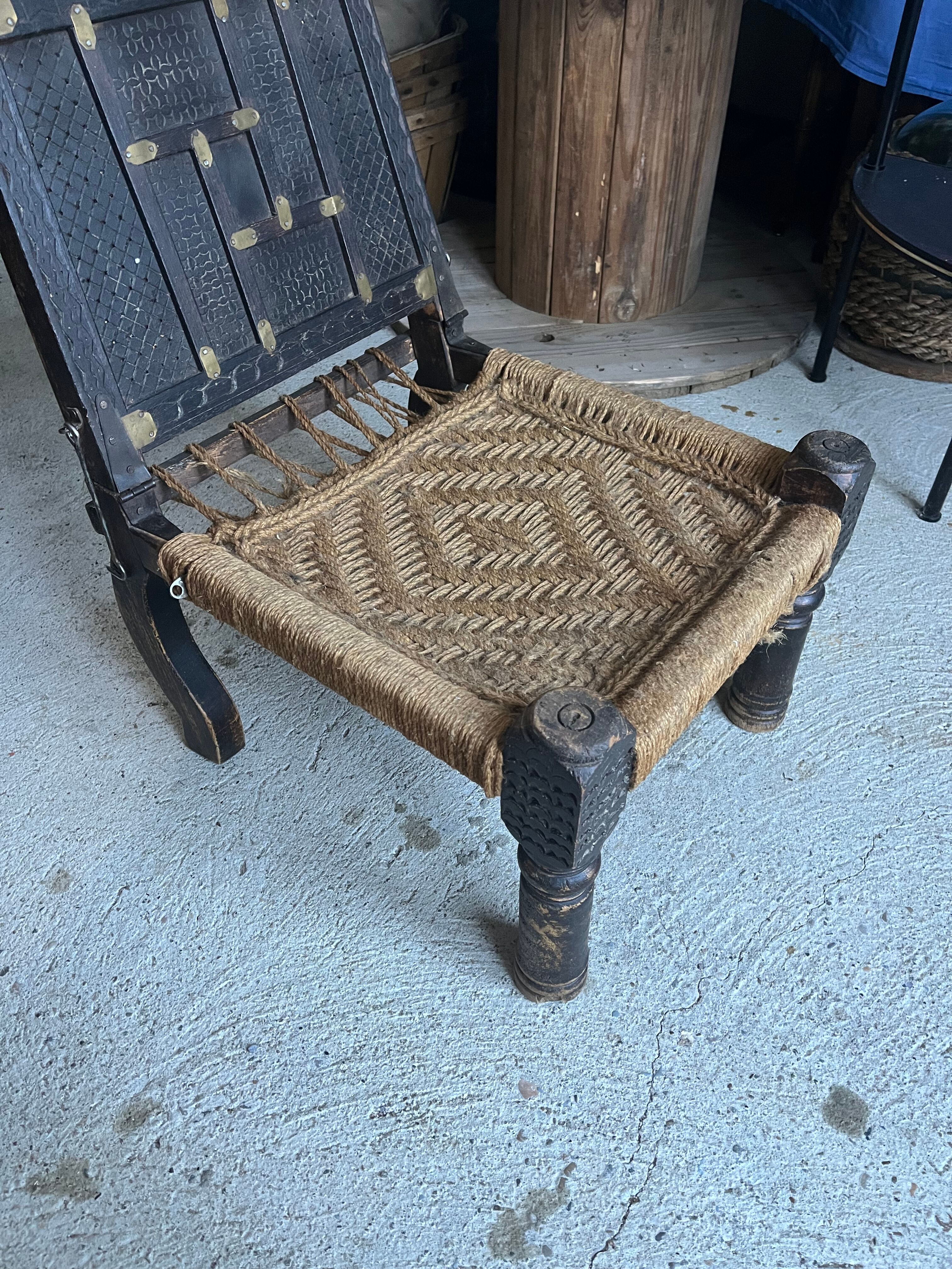 Ancient tribal chair