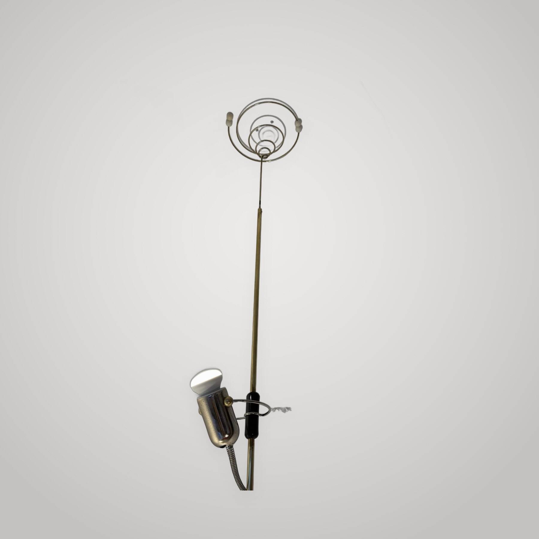 Cielo and Terra Vintage Floor Lamp Goffredo Reggiani Sky Francesco Fois 1973