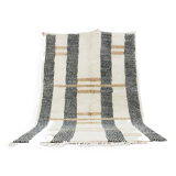 White Moroccan Rug - Modern Handwoven Living Room Rug 150/250cm