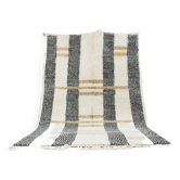 Tapis marocain blanc - Tapis de salon moderne tissé à la main  150/250cm