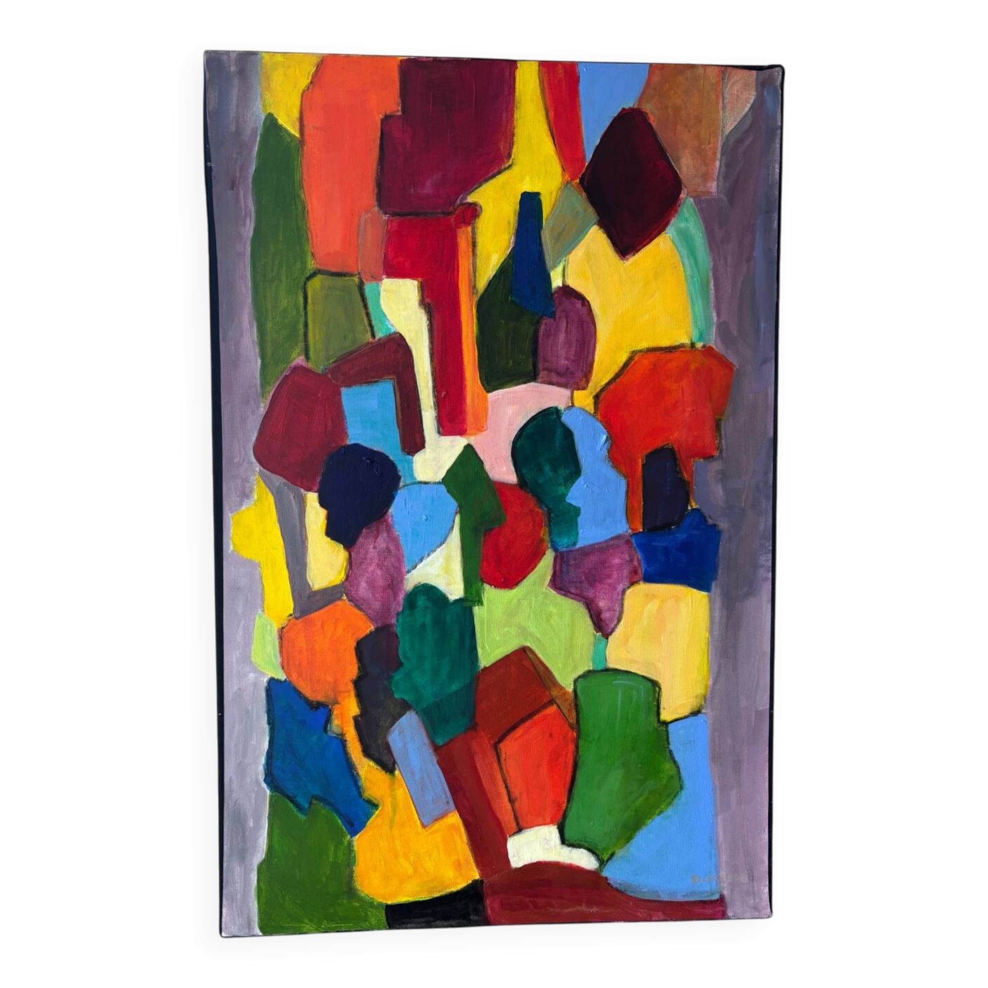 Modern signed painting