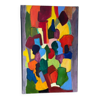 Modern signed painting