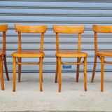 Set of 4 Baumann bistro chairs