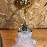 Tulip wall lamp sandblasted glass