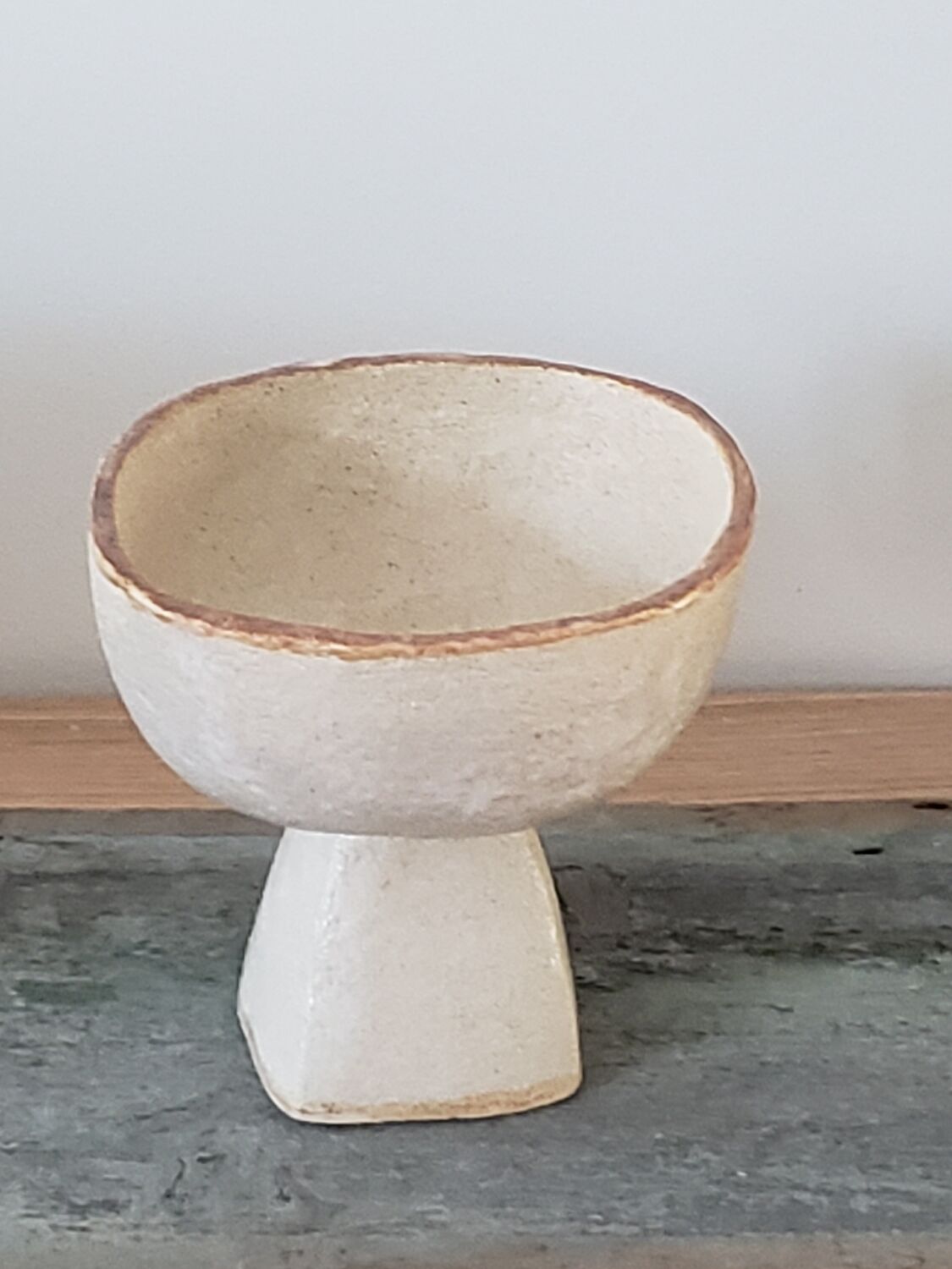 Chamotté sandstone cup
