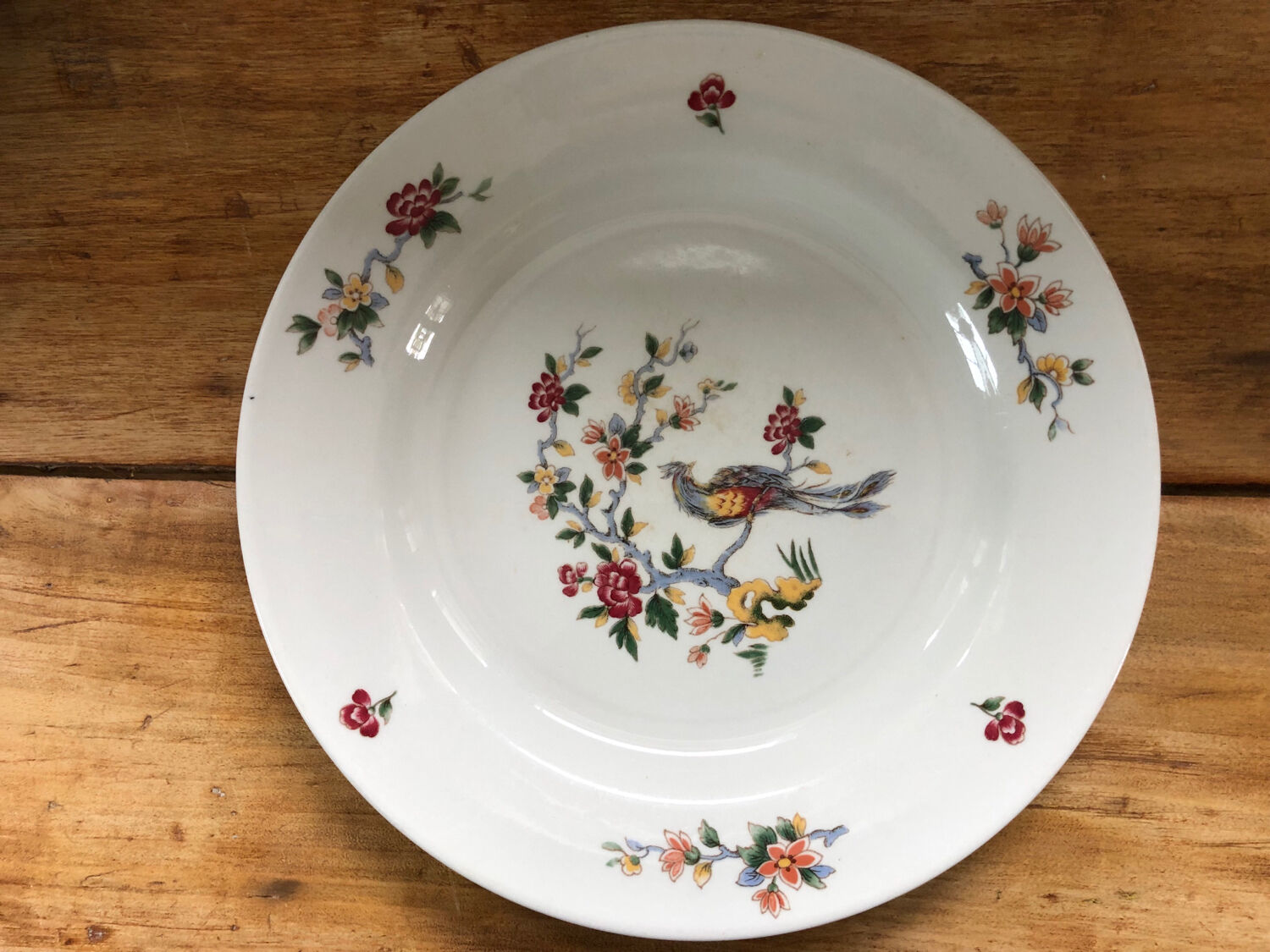 Porcelain dessert plates Sarreguemines