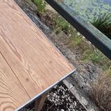 Old rustic farm table one drawer -1m20