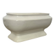Bowl, planter, centrepiece, white porcelain