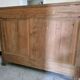 Antique solid wood sideboard – 2 drawers, 2 doors – natural patina