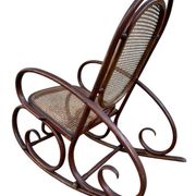 Set de 2 Rocking-chairs Style Thonet 19’s